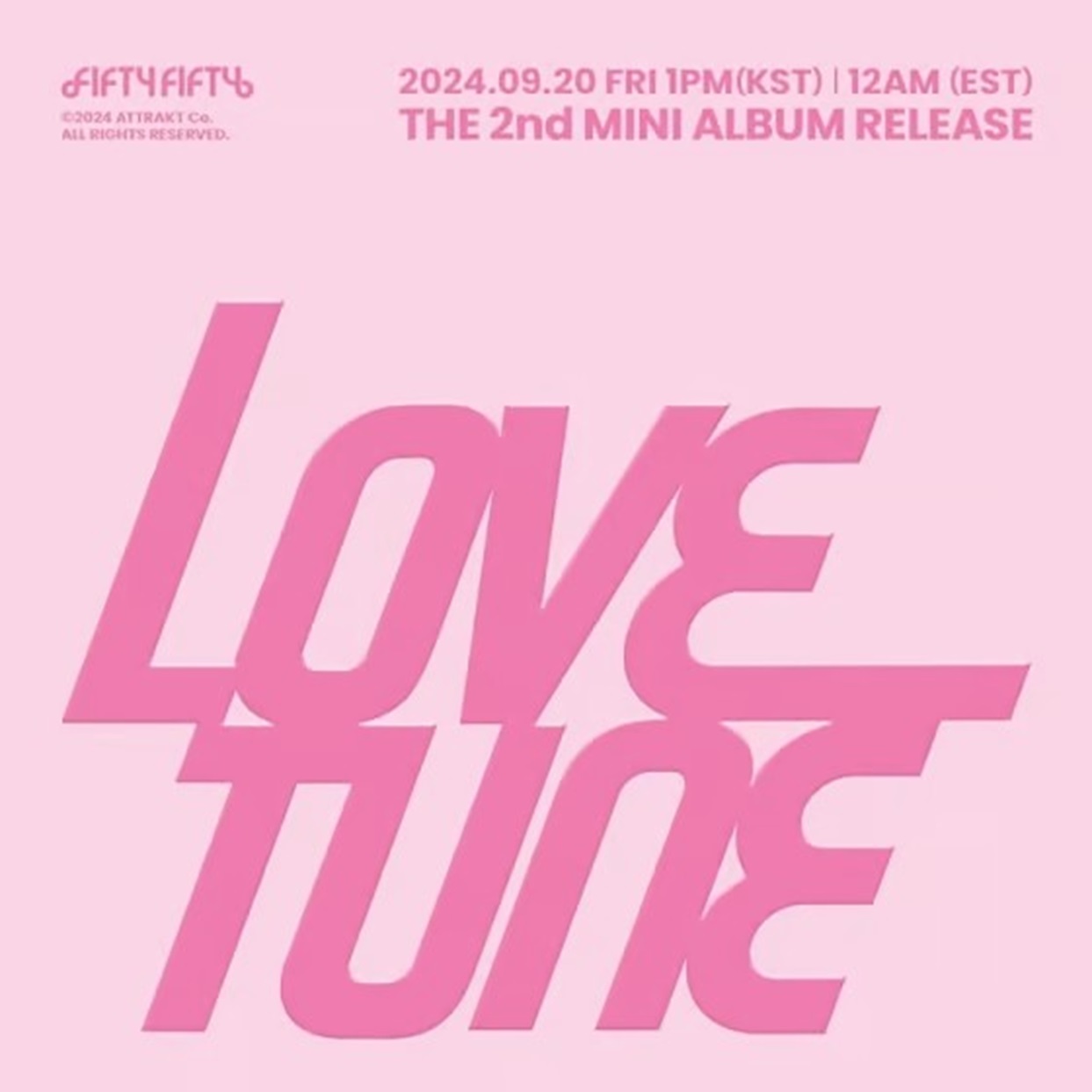 FIFTY FIFTYの2ndミニアルバムのタイトル「LOVE TUNE」 | KOREA WAVE