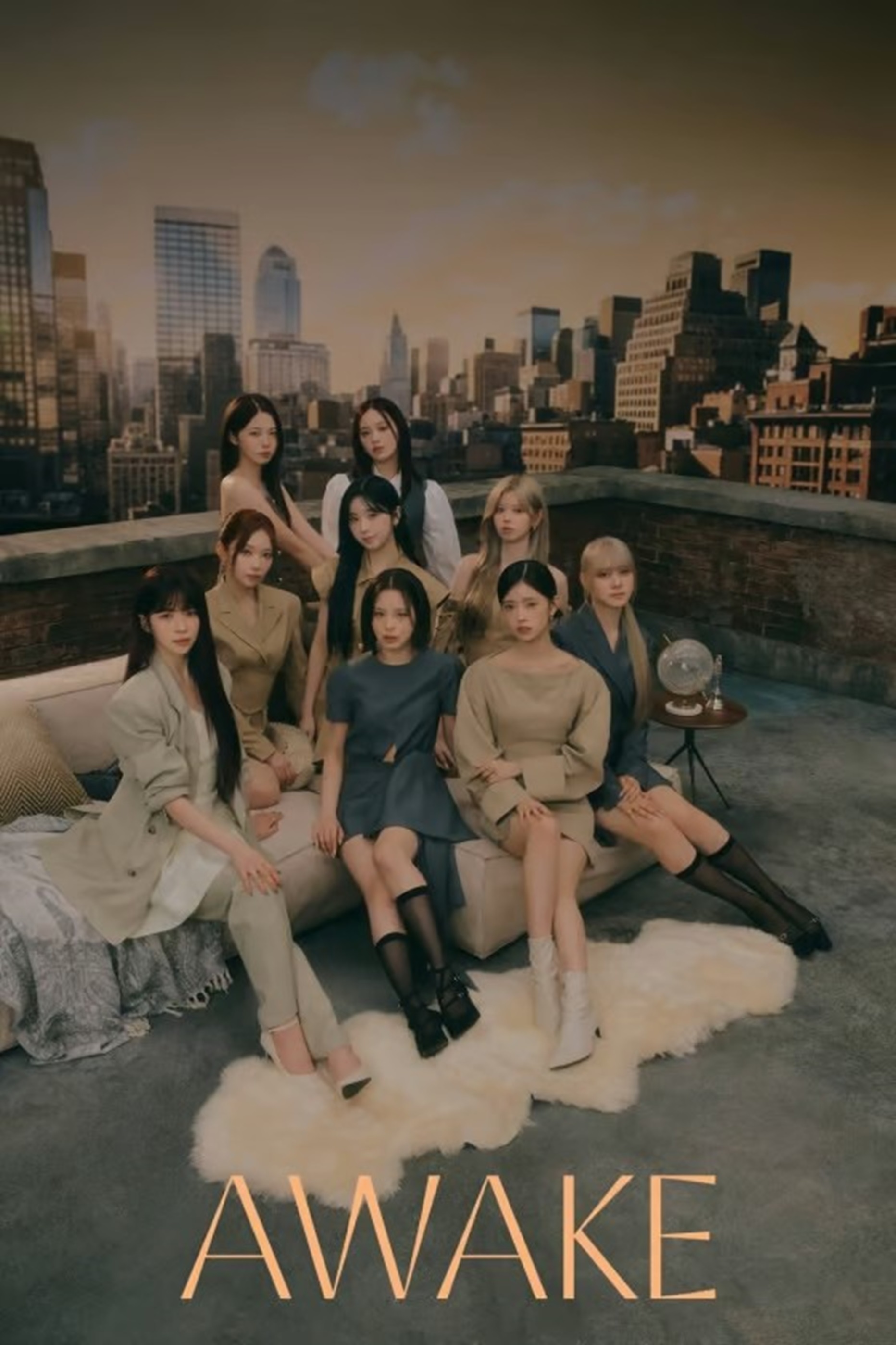 NiziU AWAKE リリースイベント全員サイン NiziU 1st Mini Album『AWAKE