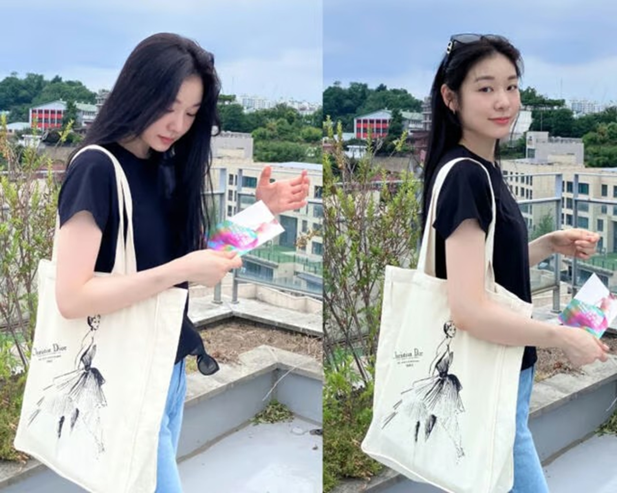 人気のファッションブランド！ ディオール展限定エコバッグ、韓国で話題沸騰…キム・ヨナも愛用 バッグ